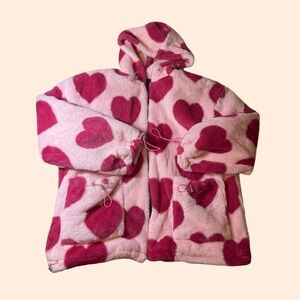 Pink Heart Coat
